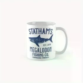 1pc STATHAM'S MEGALODON FISHING CO. | Halloween Coffee Mug, best Halloween gift for friends and family.